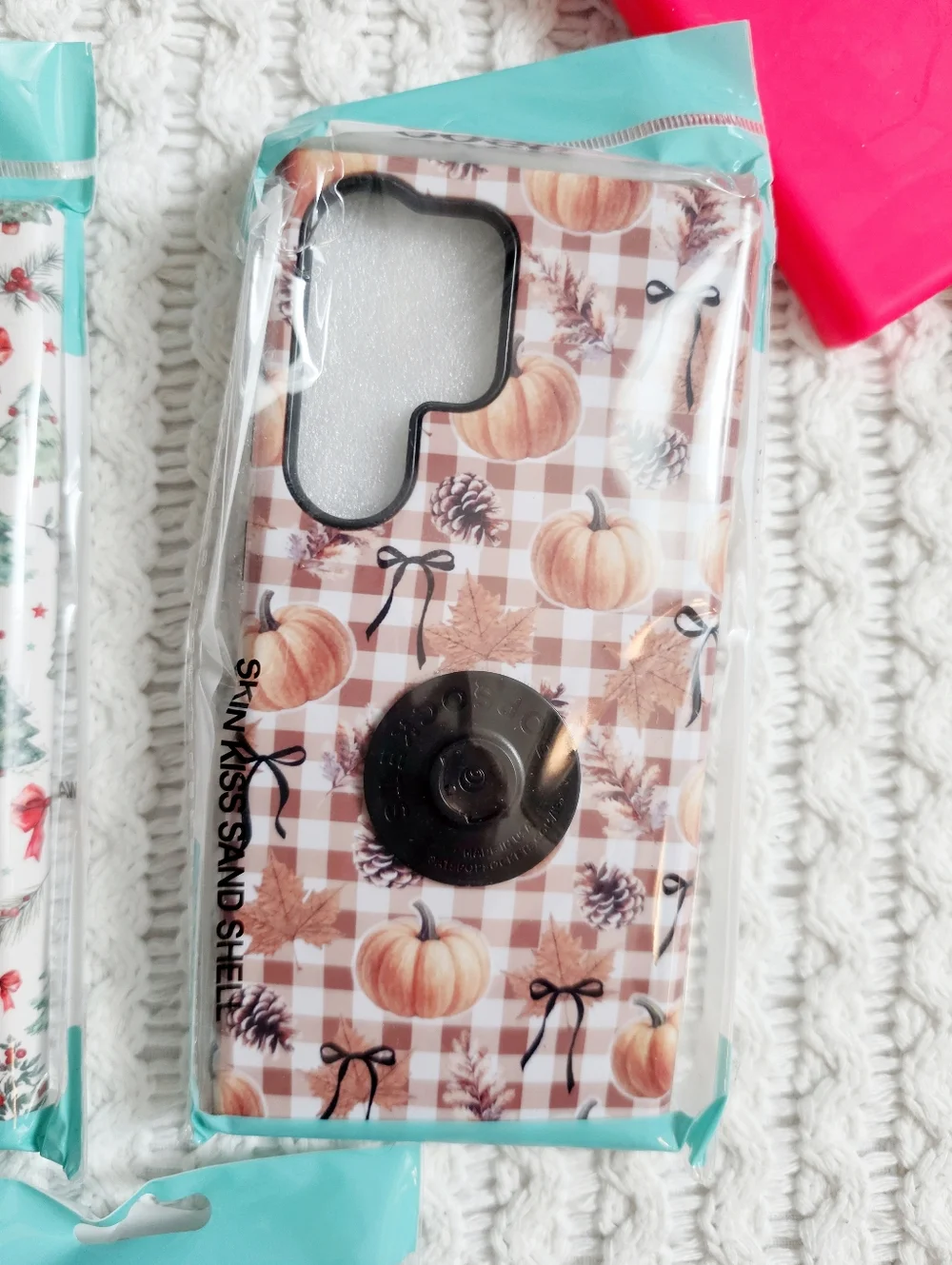 Samsung Galaxy S23 Ultra Phone Case Bundle Silicone Christmas Halloween Neutral